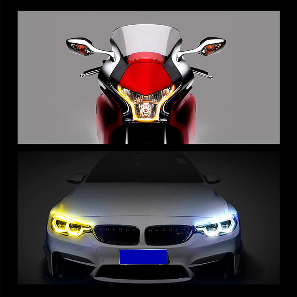 12V Led Strips for Car Exterior DRL Light & Turn Signal lights