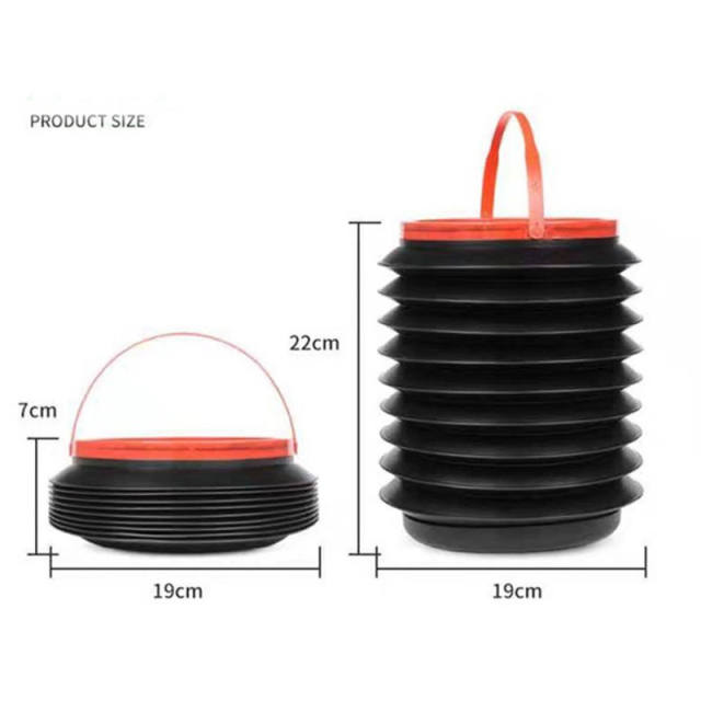 Auto Garbage Can Storage Box Foldable Bucket
