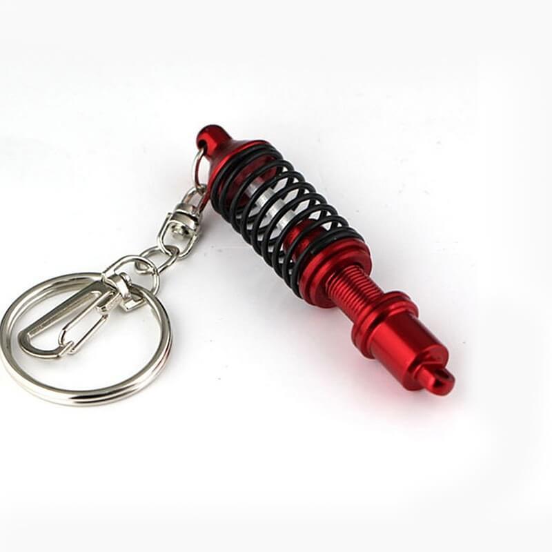 Shock Absorber Shaped Car Key Ring