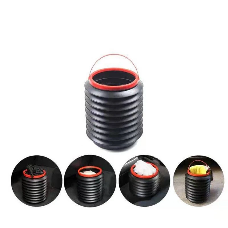 Auto Garbage Can Storage Box Foldable Bucket