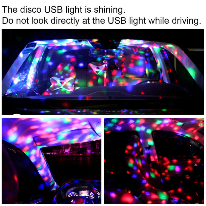 Mini Disco Ball Light for Party Birthday DJ Stage