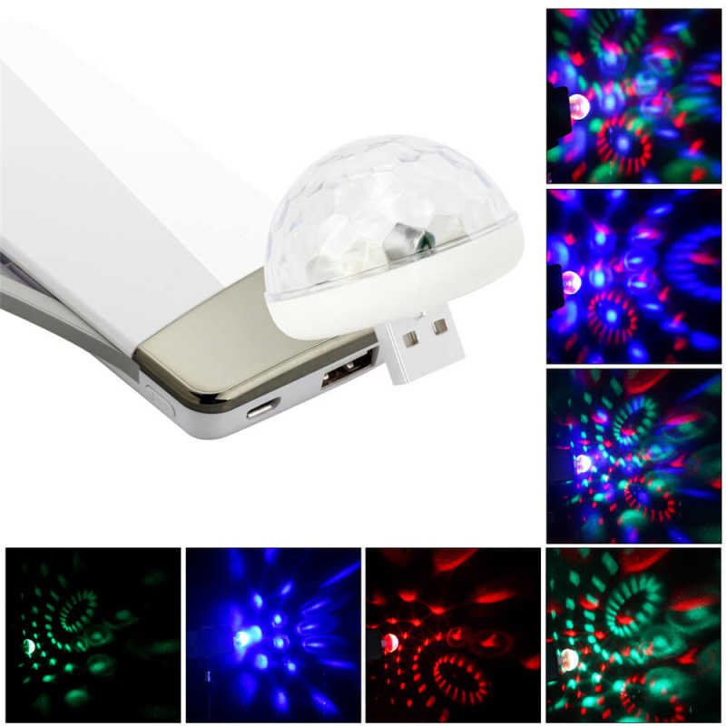 Mini Disco Ball Light for Party Birthday DJ Stage