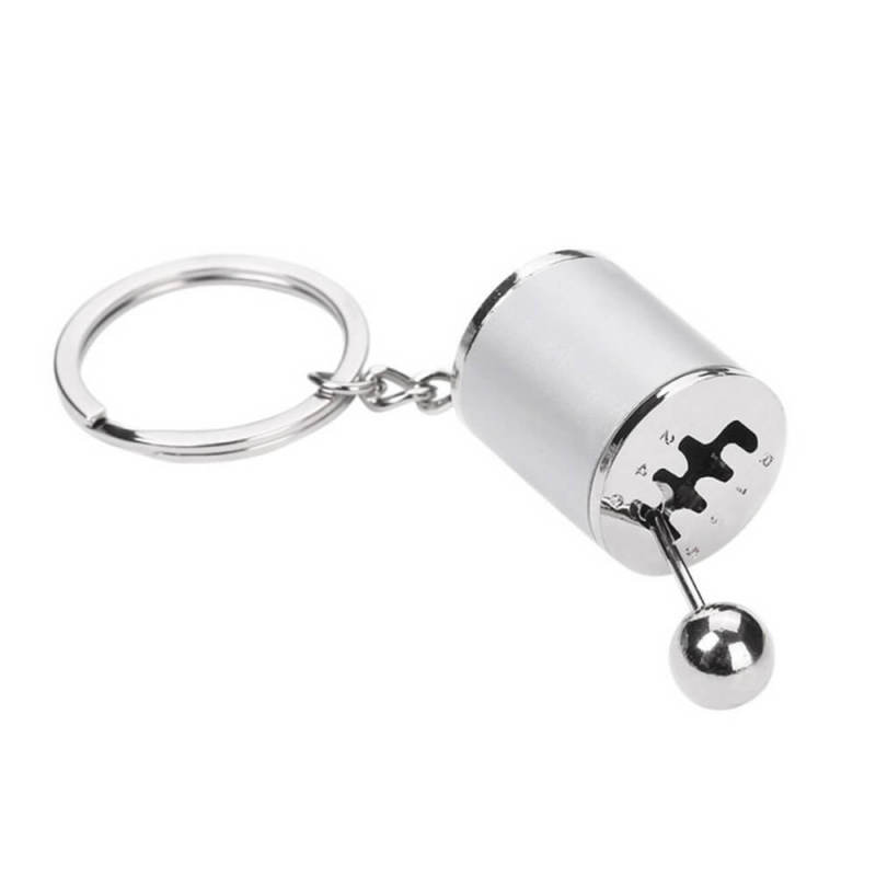 Six-Speed Manual Transmission Shift Lever Keychain