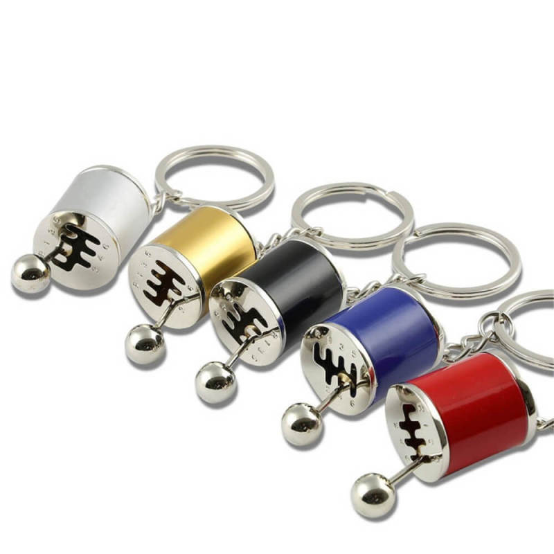 Six-Speed Manual Transmission Shift Lever Keychain