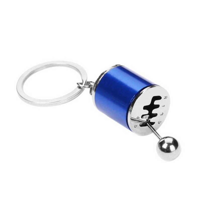 Six-Speed Manual Transmission Shift Lever Keychain