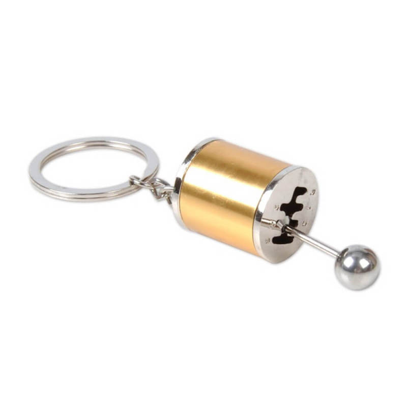 Six-Speed Manual Transmission Shift Lever Keychain