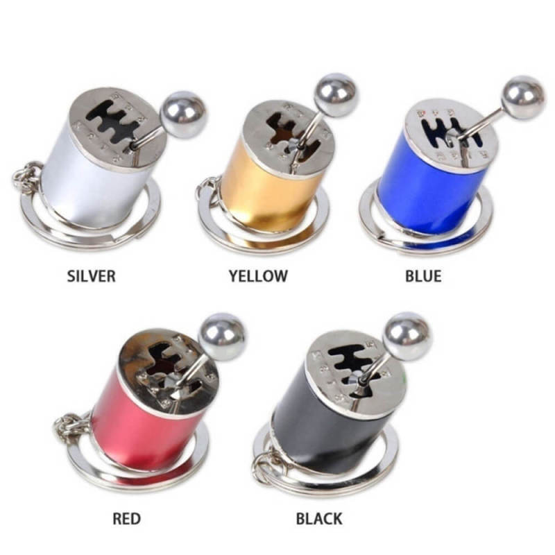 Six-Speed Manual Transmission Shift Lever Keychain