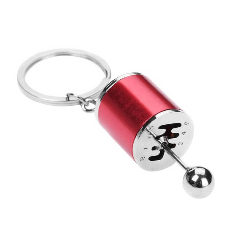 Six-Speed Manual Transmission Shift Lever Keychain