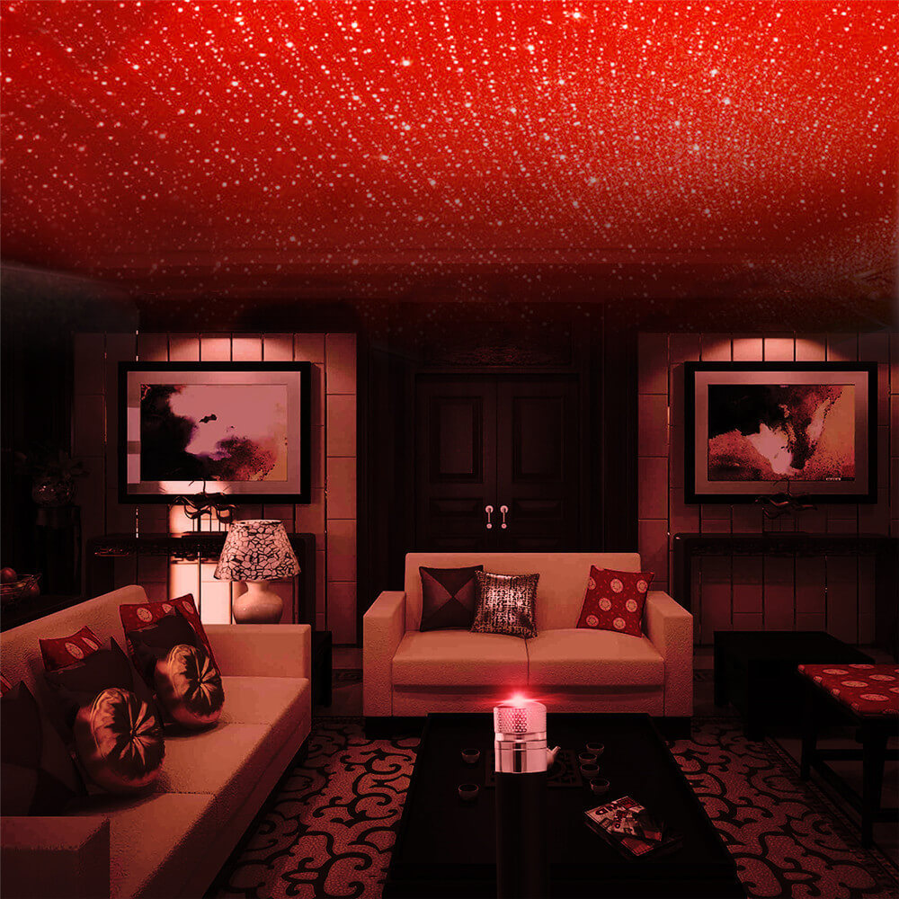 USB LED Ambient Lighting Car Roof Party Tent Indoor with 2 Lens