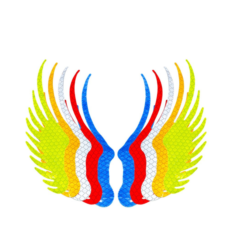 Angel Wing Stickers Reflective Decals