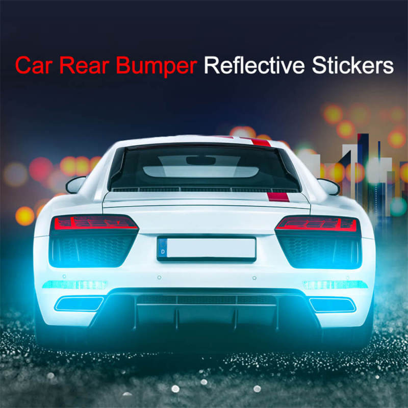 Car Trunk Tail Reflective Stickers