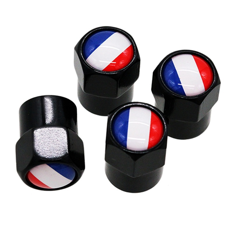 Country Flags Valve Stem Caps