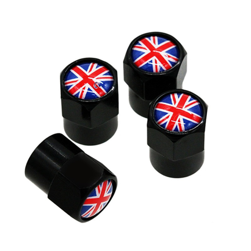 Country Flags Valve Stem Caps