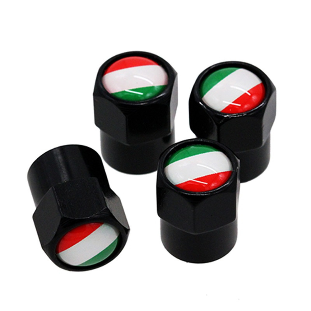 Country Flags Valve Stem Caps