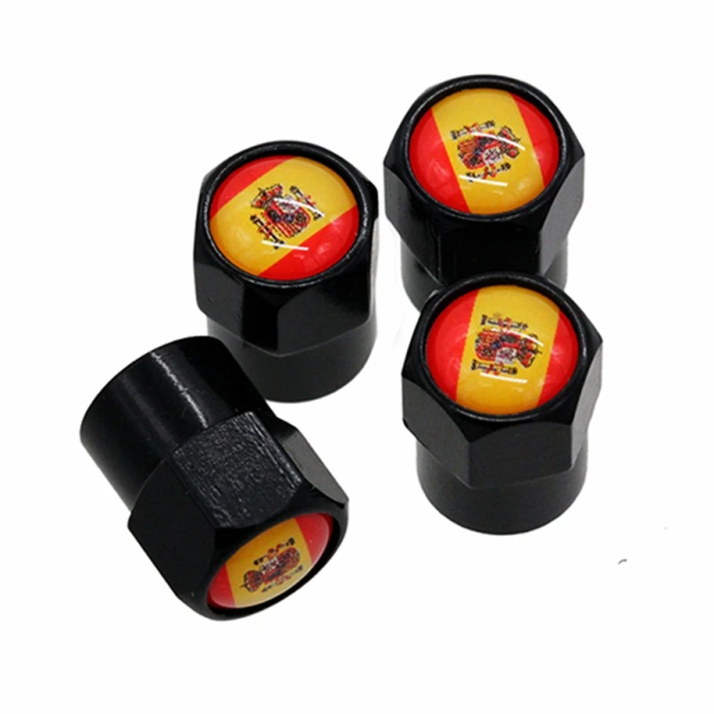 Country Flags Valve Stem Caps