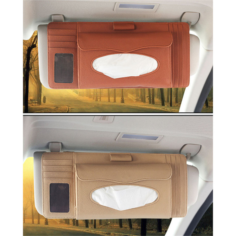 Sun Visor Organizer CD DVD Credit Card Holder