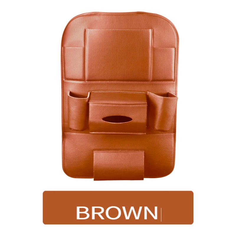 Microfiber Leather Car Seat Organizer