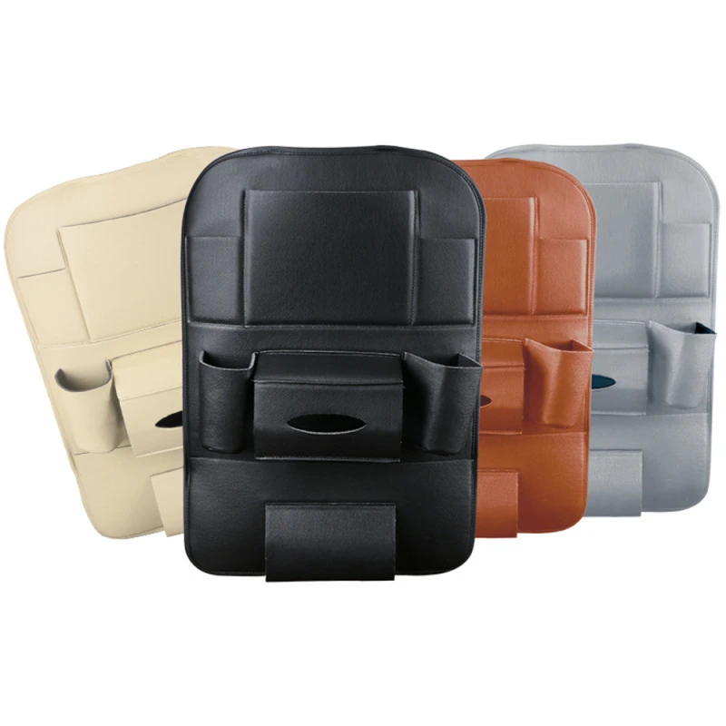 Microfiber Leather Car Seat Organizer