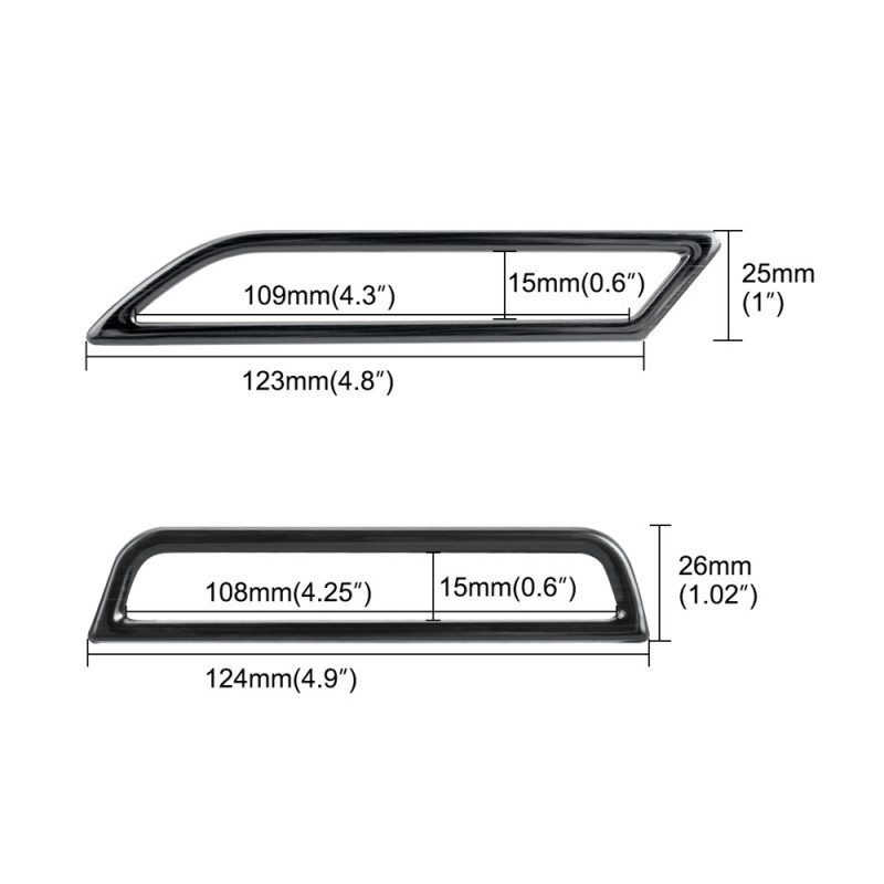 Golf Front Air Condition Vent Trim