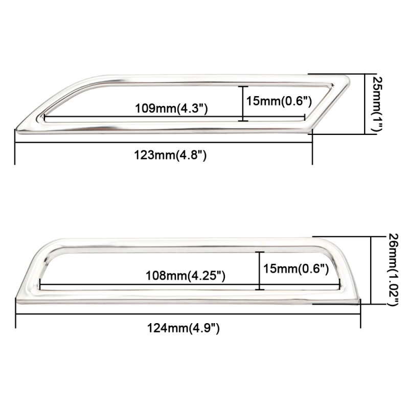 Golf Front Air Condition Vent Trim