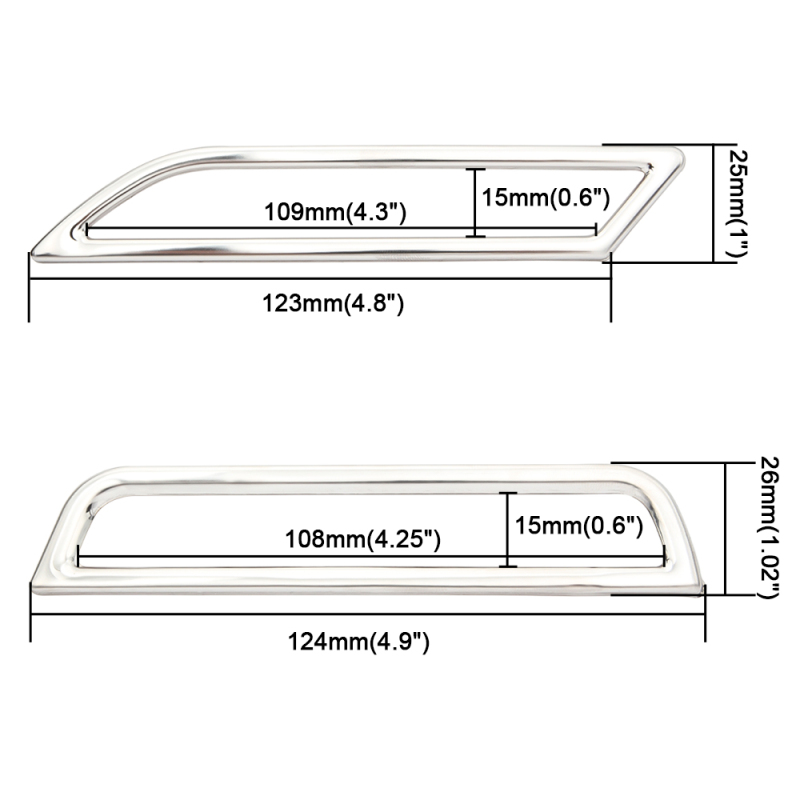 Golf Front Air Condition Vent Trim