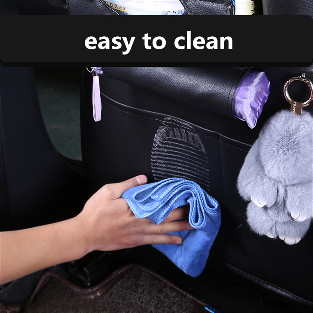 Pu Leather Car Seat Organizer Backseat