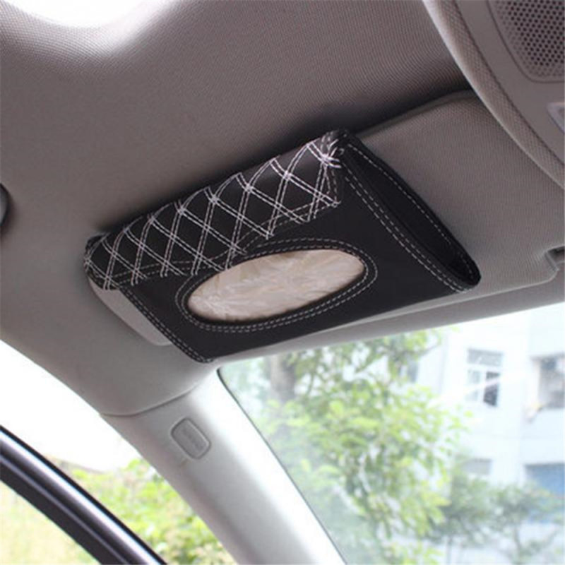 Car Sun Visor Tissue Paper Box