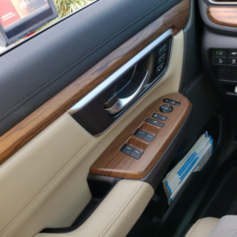 Honda CRV 2017-2020 Door Handle Window Switch Control Panel Cover Trim