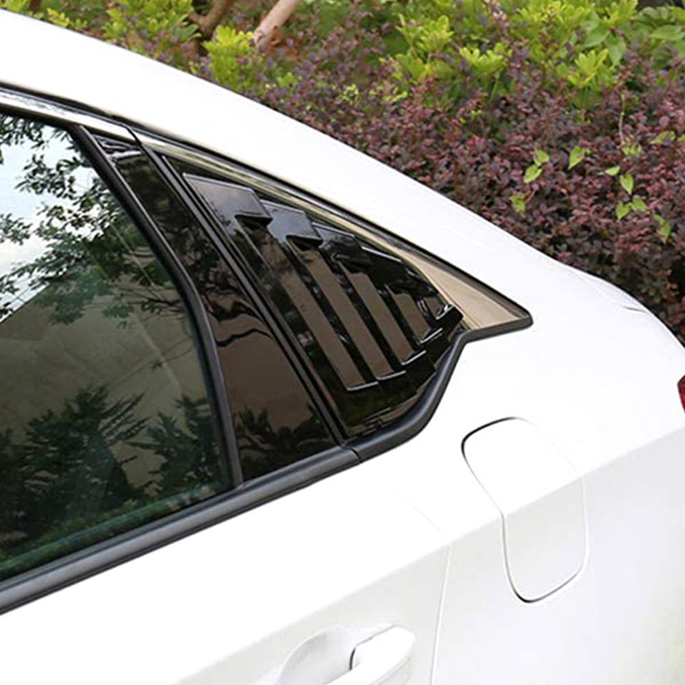 Honda Accord Sedan 2018-2020 Sport Style Rear Window Louvers