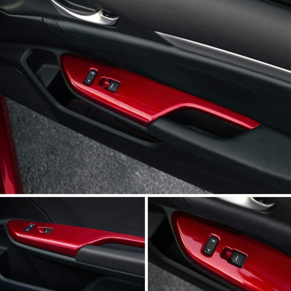 10th Gen Civic Door Handle Window Switch Control Panel Cover Trim