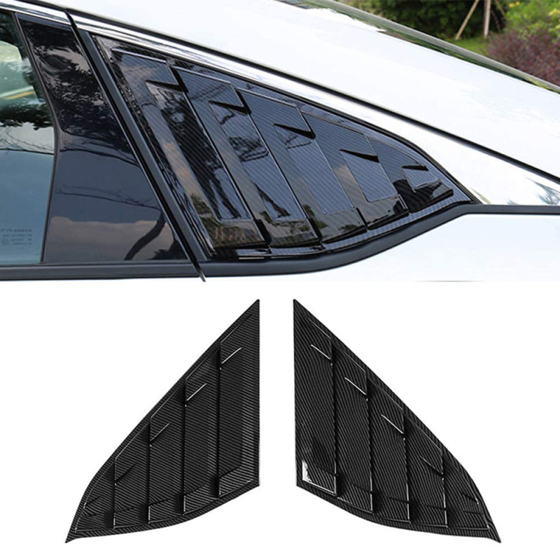 Honda Accord Sedan 2018-2020 Sport Style Rear Window Louvers