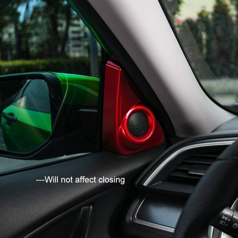 Car Door Audio Speaker Covers for Honda Civic 10th 2016-2020