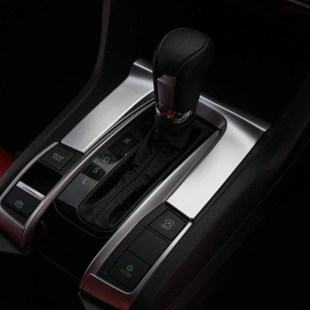 Honda Civic 10th 2016-2020 Front Console Gear Shift Panel Trim