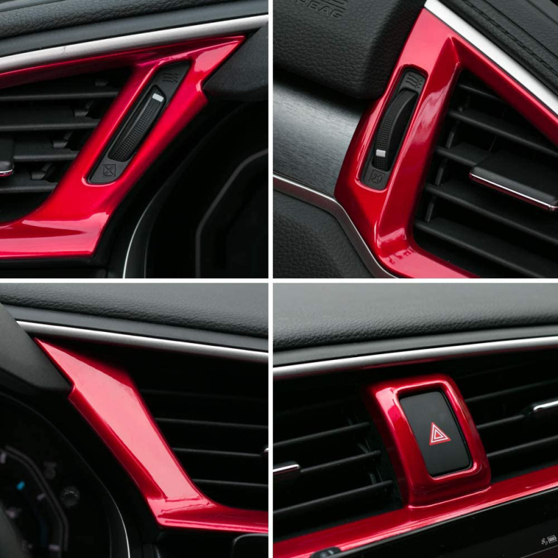 10th Gen Civic 2016-2020 Central Control Air Vent Trim