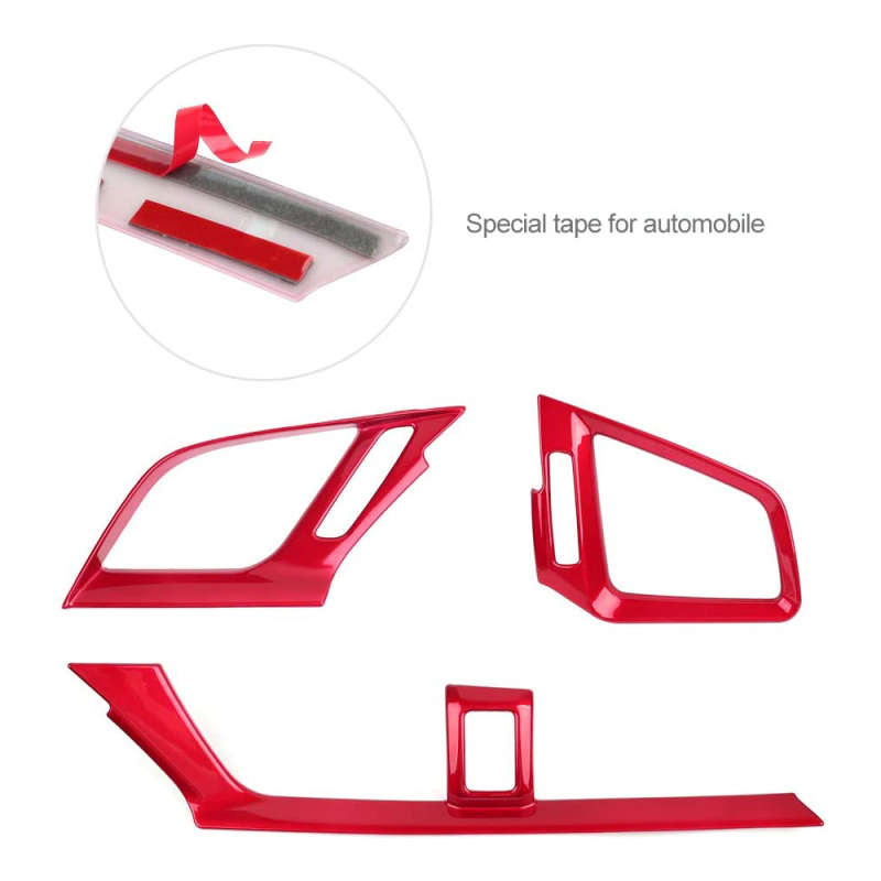 10th Gen Civic 2016-2020 Central Control Air Vent Trim