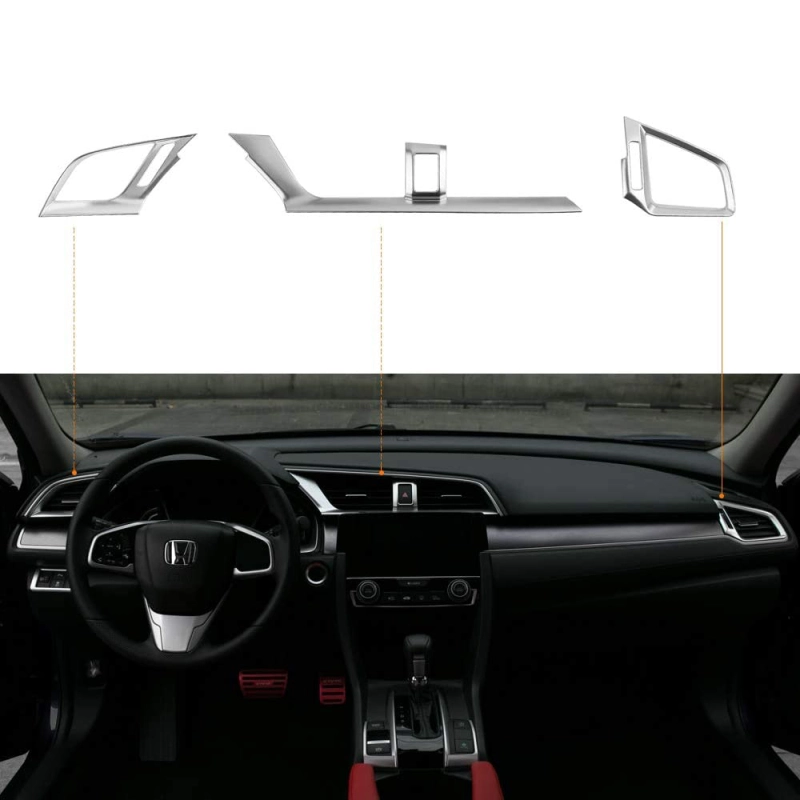 10th Gen Civic 2016-2020 Central Control Air Vent Trim