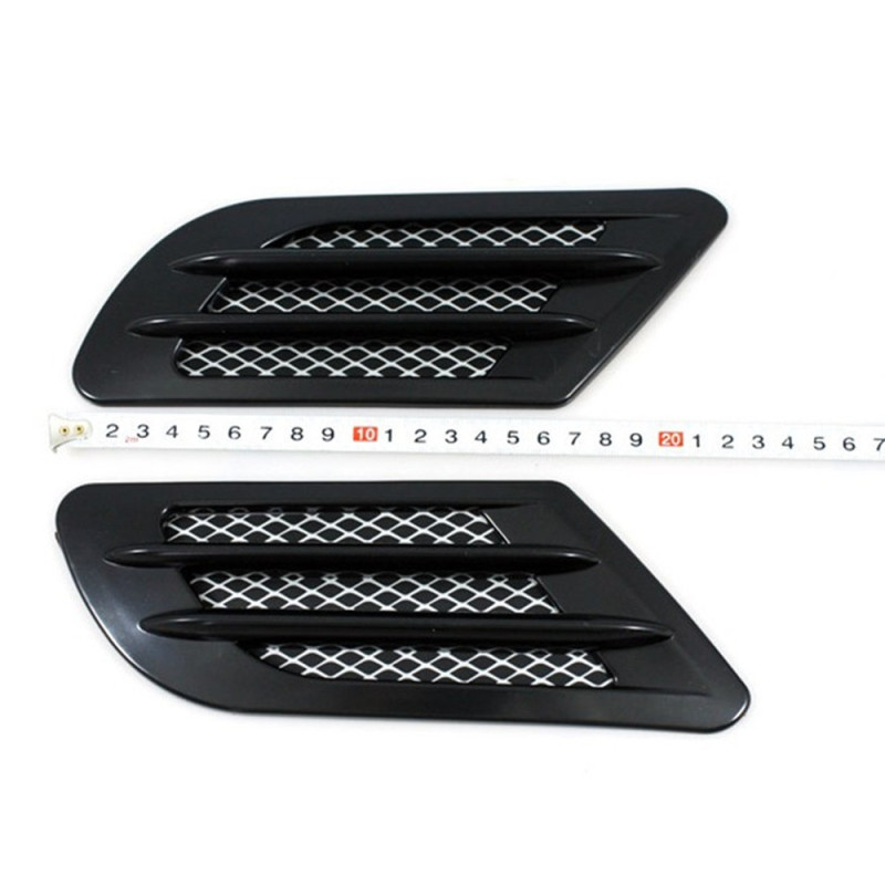 Car Hood Vent Slat Air Wing Trim