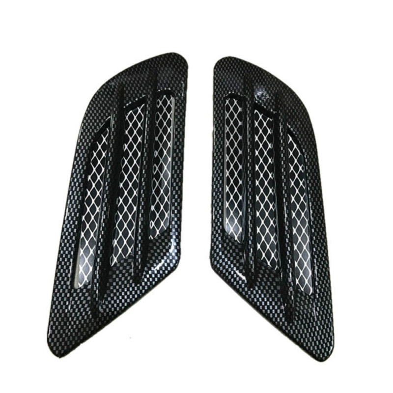 Car Hood Vent Slat Air Wing Trim