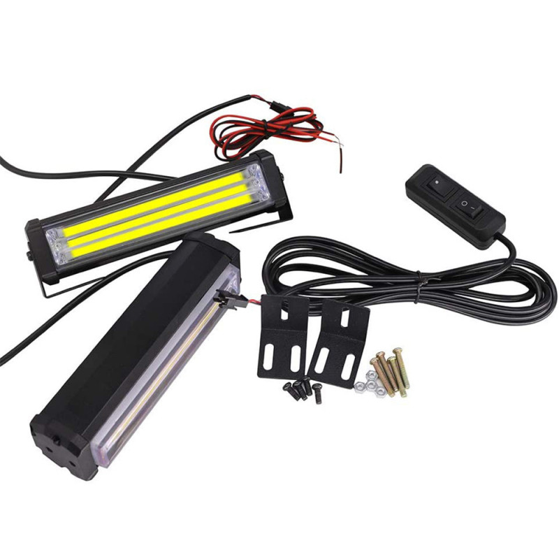 8 Flash Patterns Emergency LED Light Bar