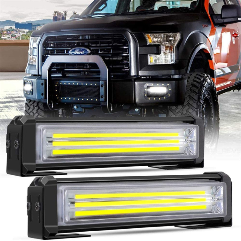 8 Flash Patterns Emergency LED Light Bar