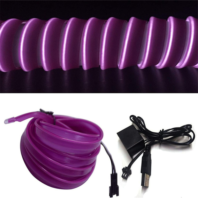 USB Neon Light Strips for Car Room Party Decoration