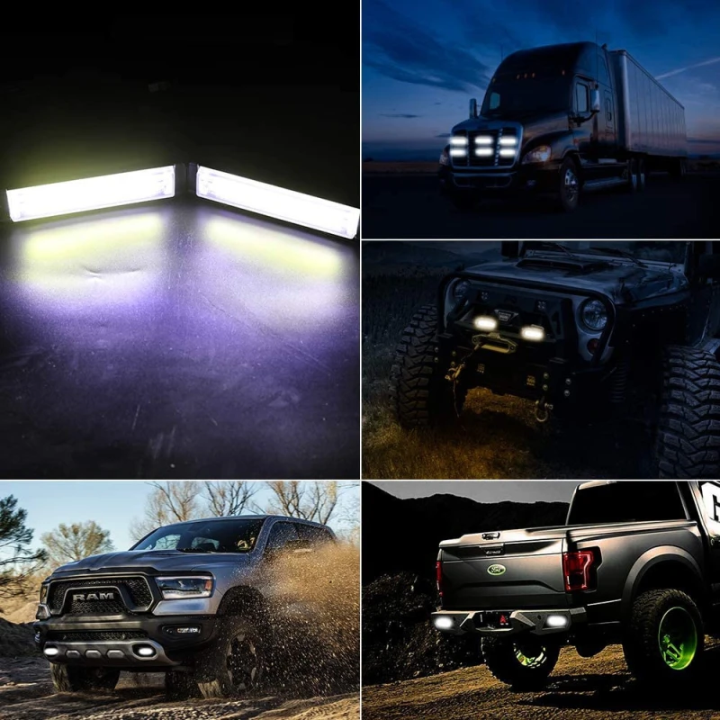 8 Flash Patterns Emergency LED Light Bar