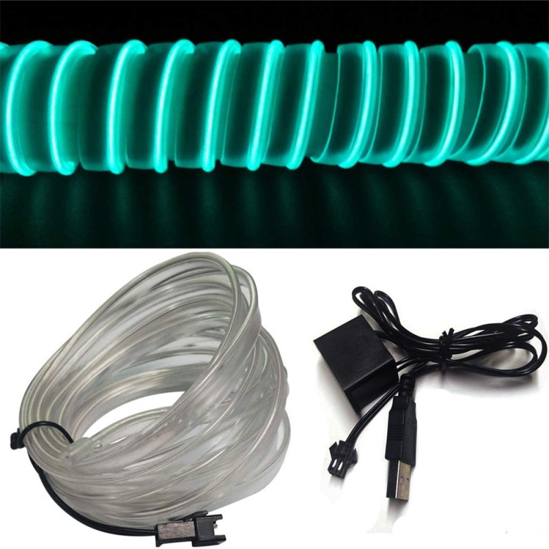 USB Neon Light Strips for Car Room Party Decoration