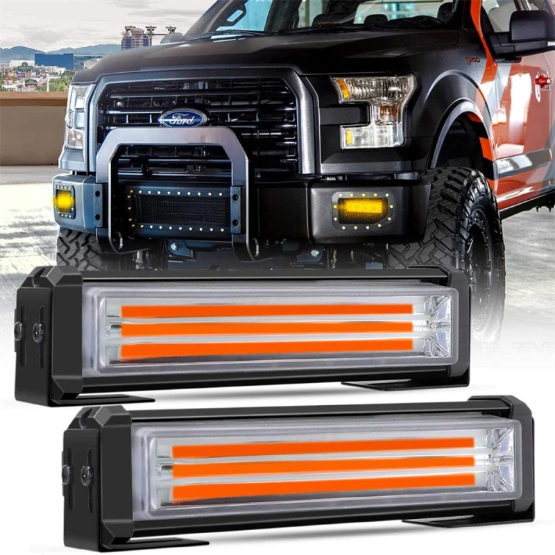 8 Flash Patterns Emergency LED Light Bar