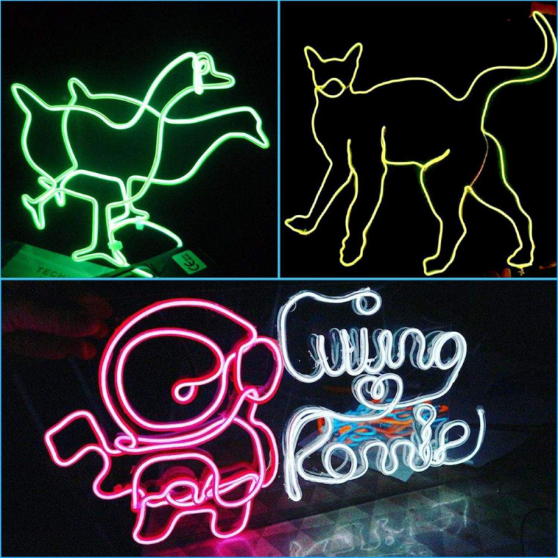 USB Neon Light Strips for Car Room Party Decoration