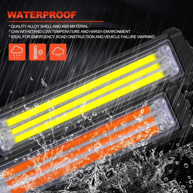 8 Flash Patterns Emergency LED Light Bar