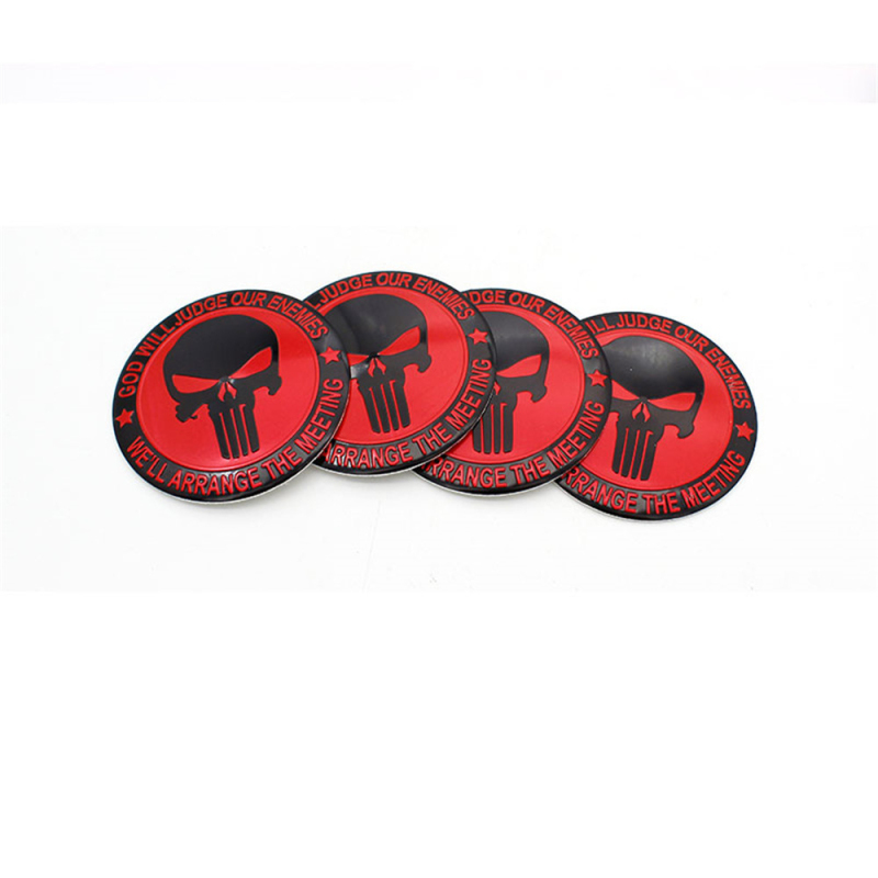 5.6cm 56mm Skull Car Hub Caps GT GTR Auto Man Wheel Cover Alfa Wheel Center Caps For Mercedes Honda Toyota Opel Nismo Peugeot