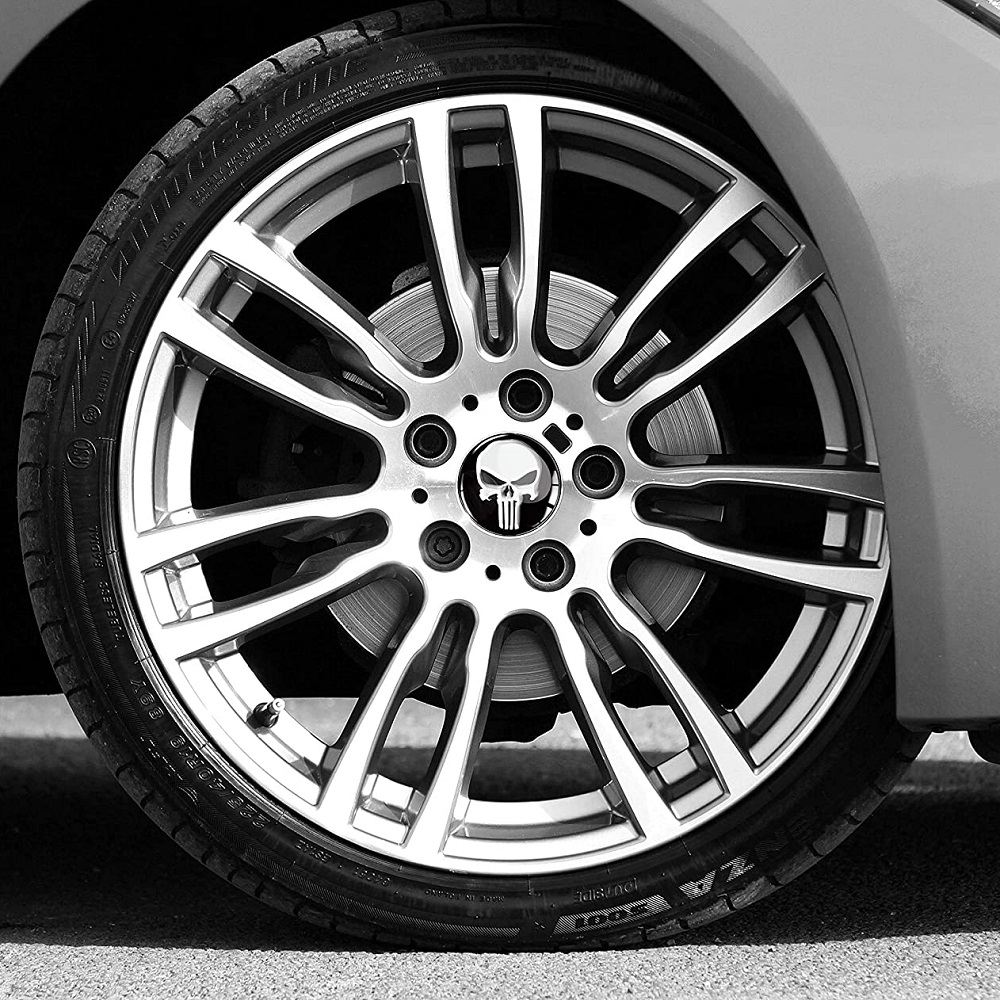 5.6cm 56mm Skull Car Hub Caps GT GTR Auto Man Wheel Cover Alfa Wheel Center Caps For Mercedes Honda Toyota Opel Nismo Peugeot