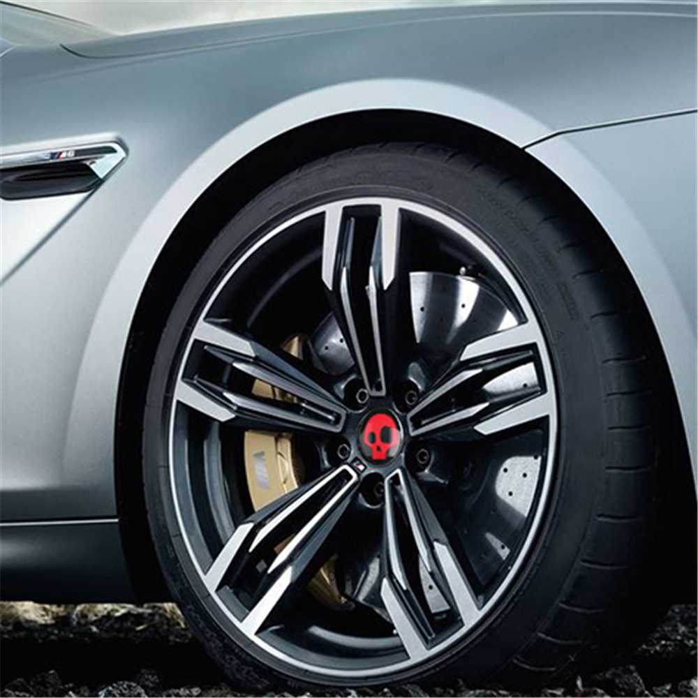 5.6cm 56mm Skull Car Hub Caps GT GTR Auto Man Wheel Cover Alfa Wheel Center Caps For Mercedes Honda Toyota Opel Nismo Peugeot