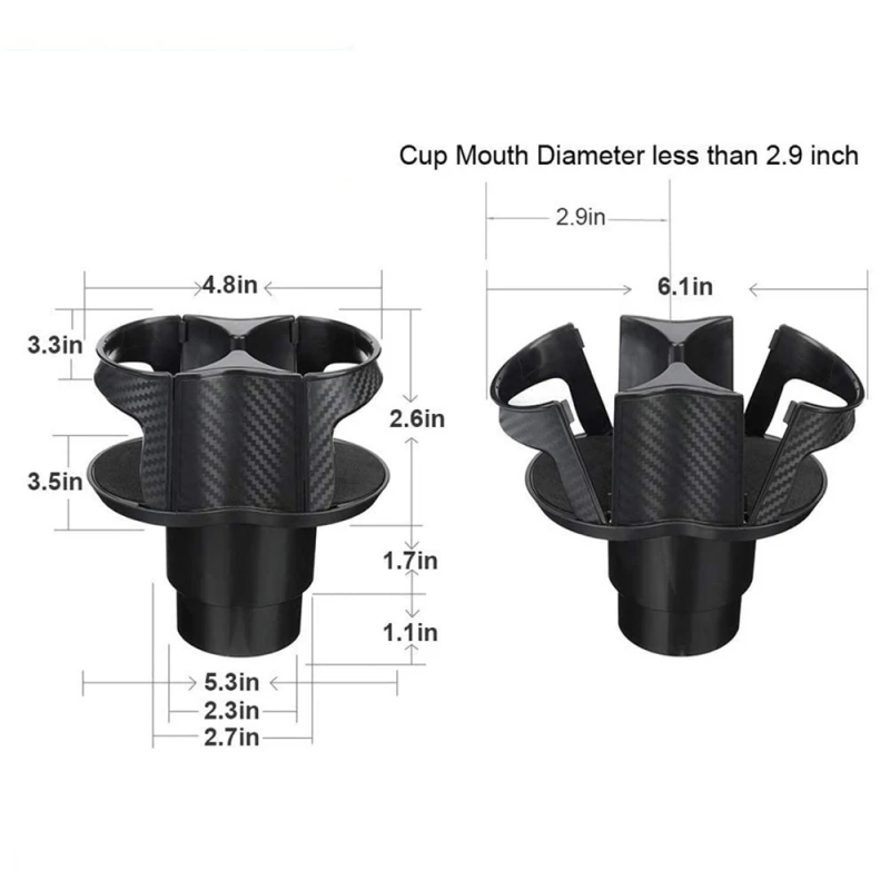 2 in 1 Design Car Cup Holder